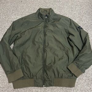 Greg Norman Collection Green Windbreaker Jacket